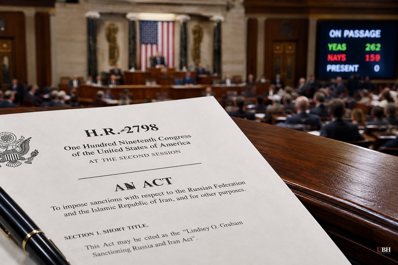 US House Passes Bill Letting Trump Slap 100% Tariffs on Russian Oil Buyers Like India