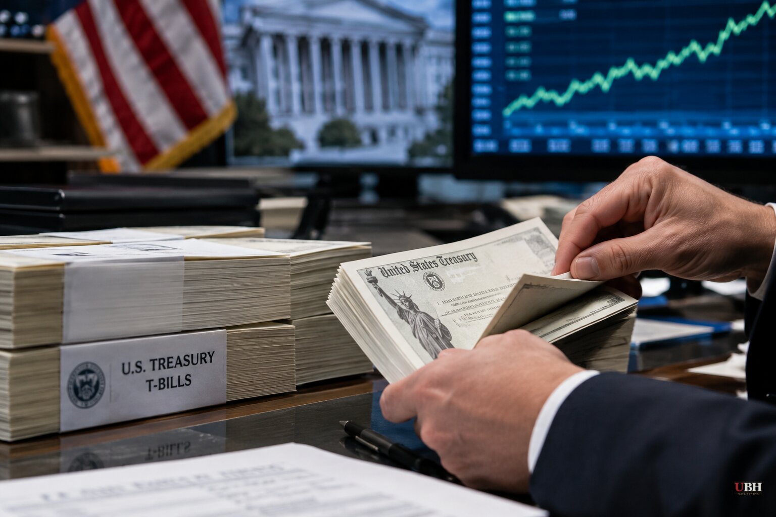 US Interest Costs Cross $1 Trillion for the First Time as Treasury Floods Market With $1 Trillion in New T-Bills