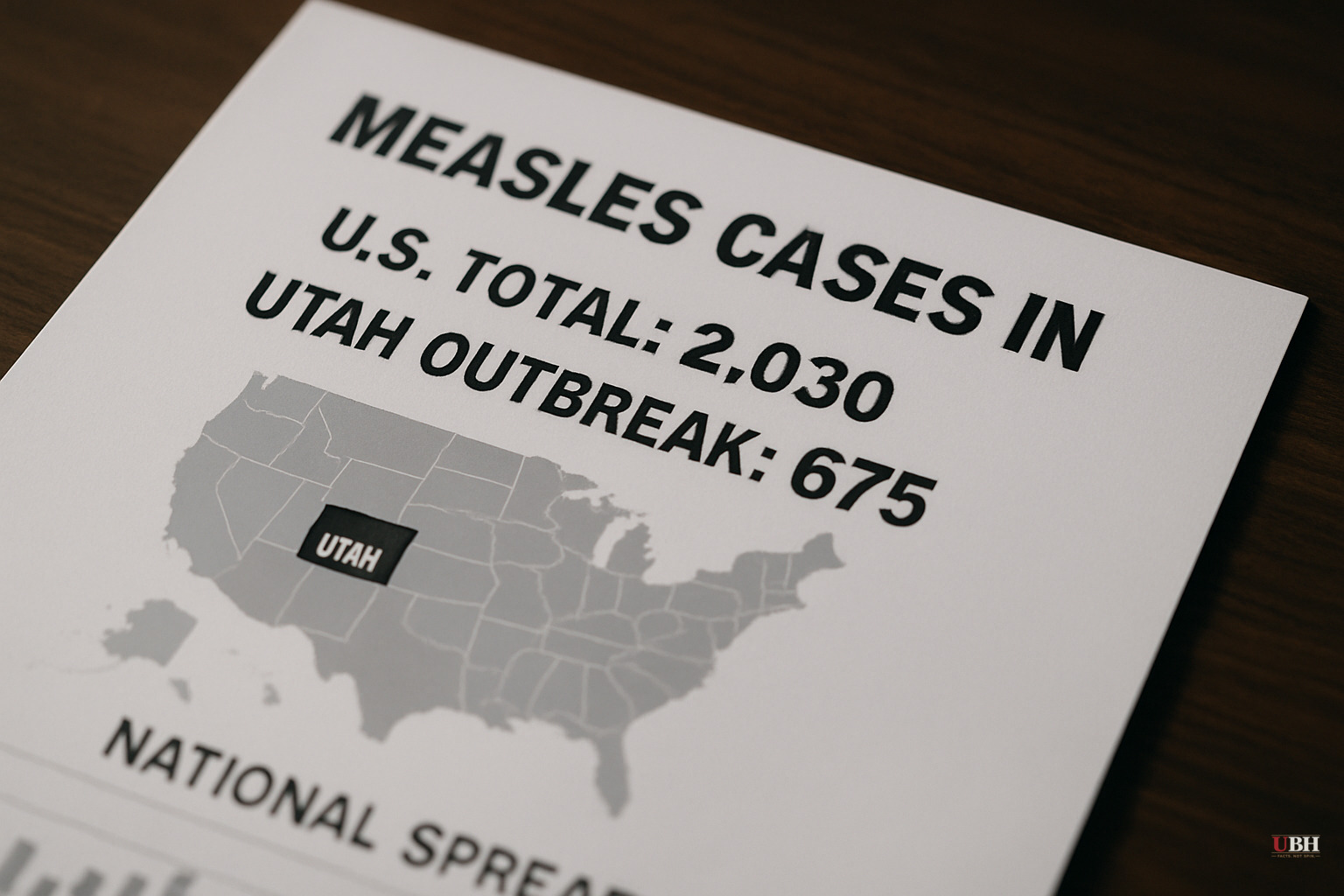 U.S. Measles Cases Cross 2,000 in Five Months — Utah Outbreak at 675 as National Spread Continues