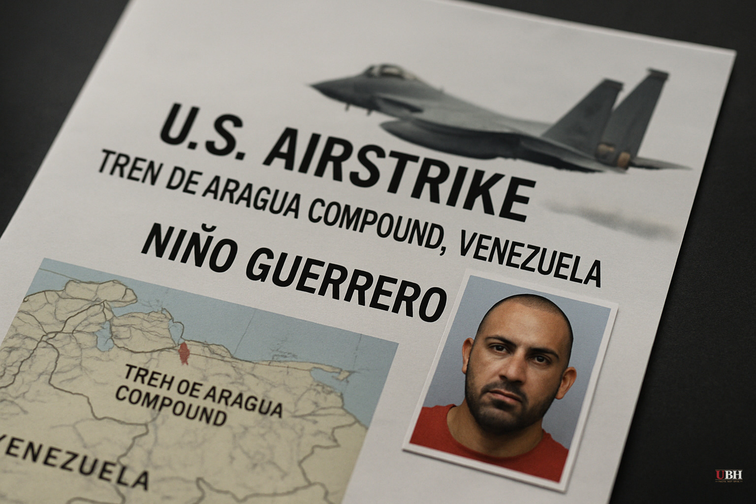 U.S. Military Kills Tren de Aragua Leader Niño Guerrero in Venezuela Airstrike, Trump Announces