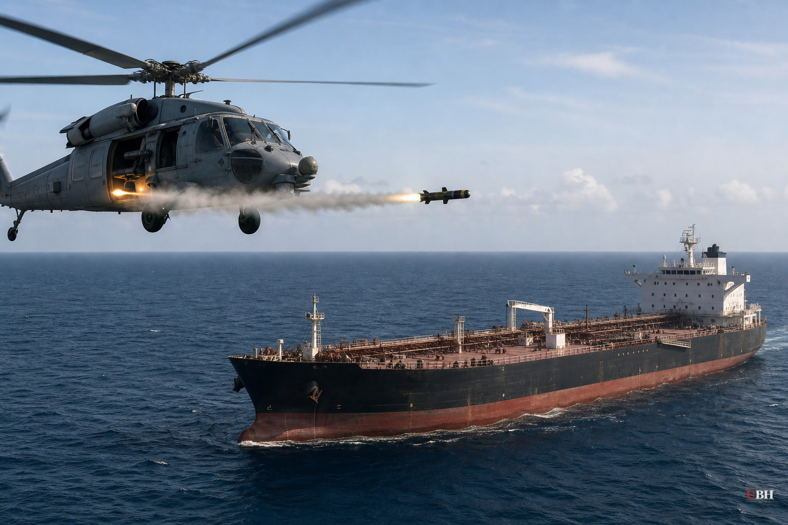 US Navy Missiles Panama-Flagged Tanker Near Iran as Pakistan Claims Hormuz Deal Is Close