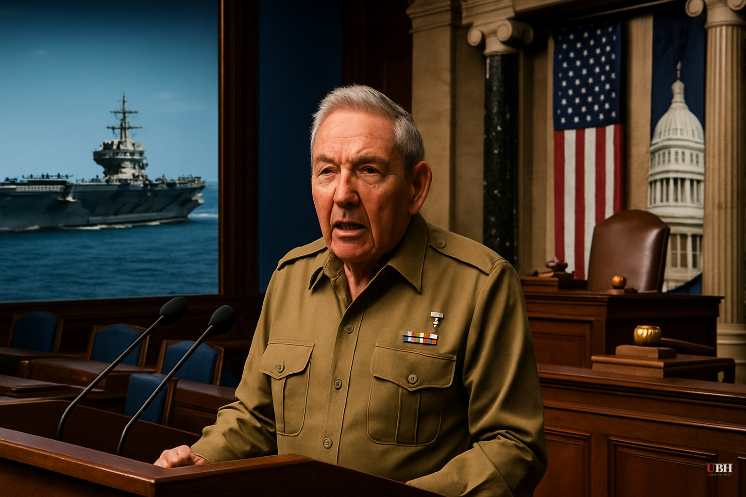 U.S. Parks Aircraft Carrier Off Cuba, Indicts Raúl Castro, and Tells Citizens War Is Coming — Havana Responds: 'Prepare for Airstrikes'