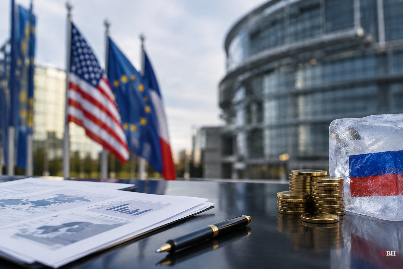 US Pitched Europe on Moving Some Frozen Russian Assets Into Washington-Run Vehicle, FT Reports; Europeans Said No
