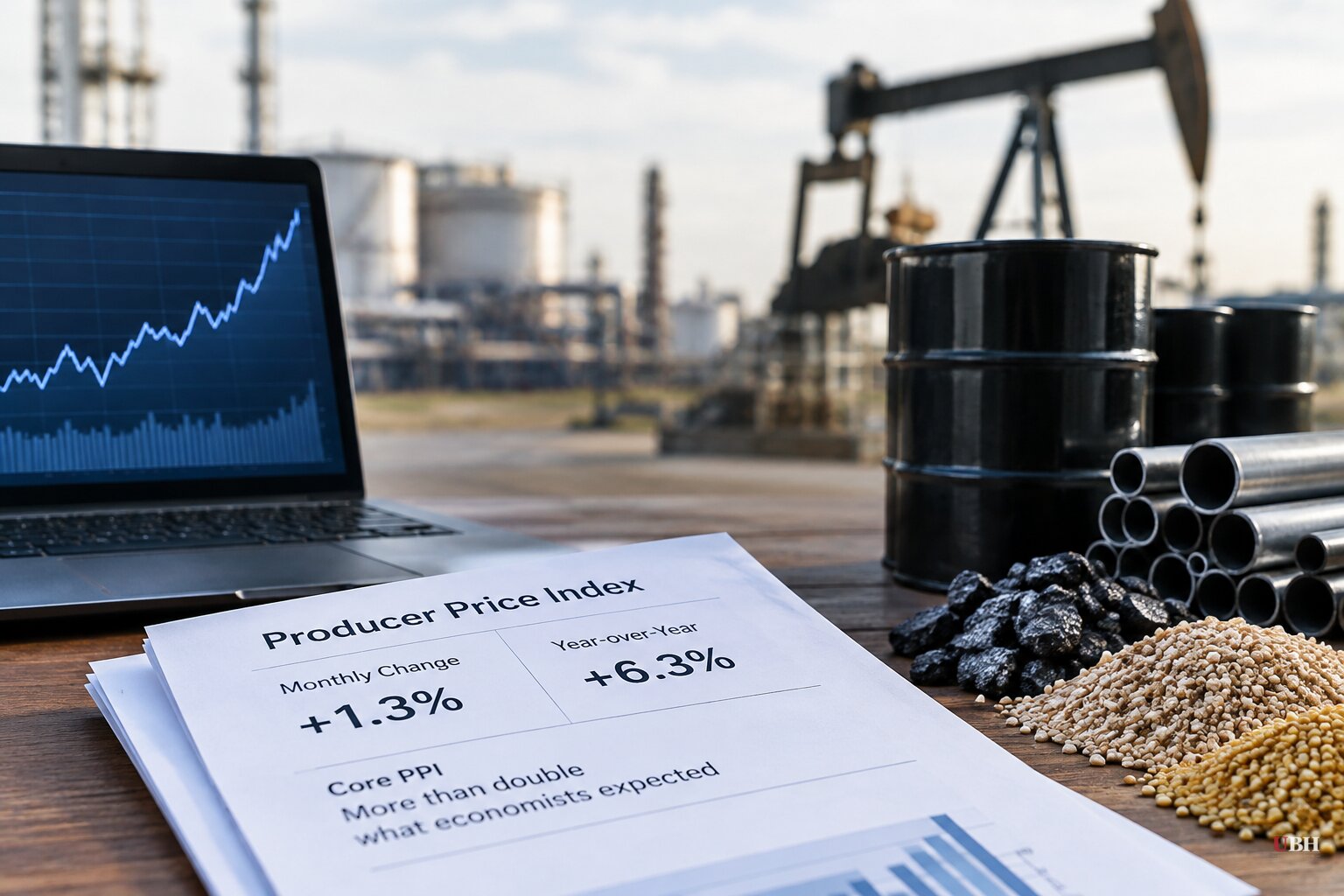 U.S. Producer Prices Rose 1.3% in September, the Biggest Jump Since March 2022, as Energy Costs Spread