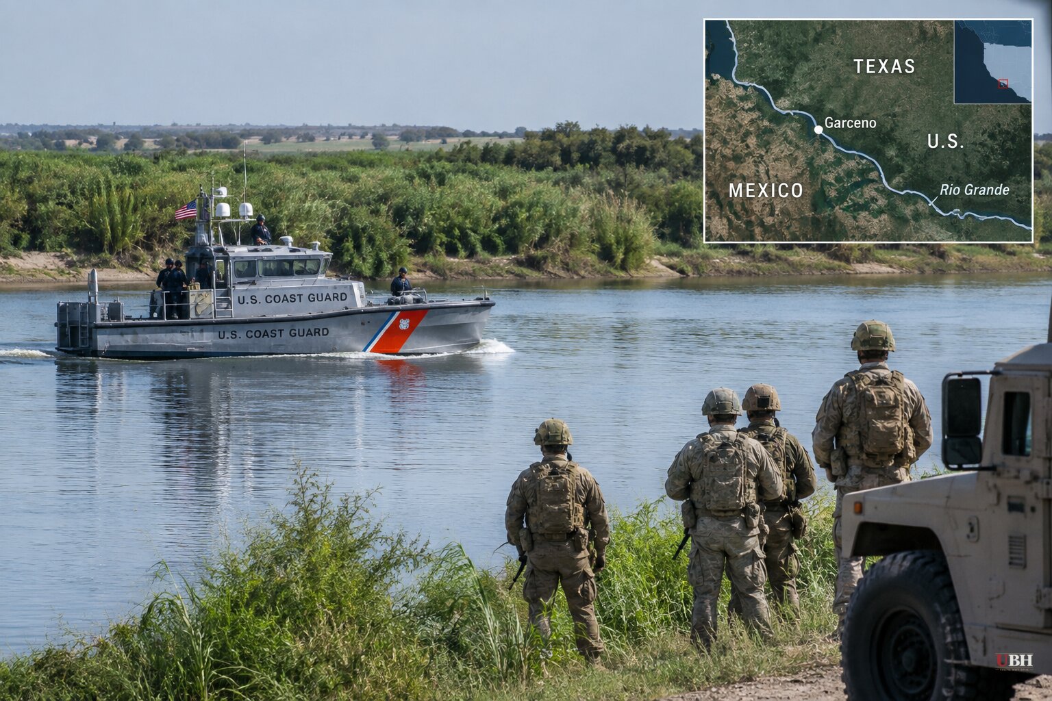U.S. Sends About 500 Troops to Rio Grande Valley After Coast Guard Boat Takes Gunfire From Mexico