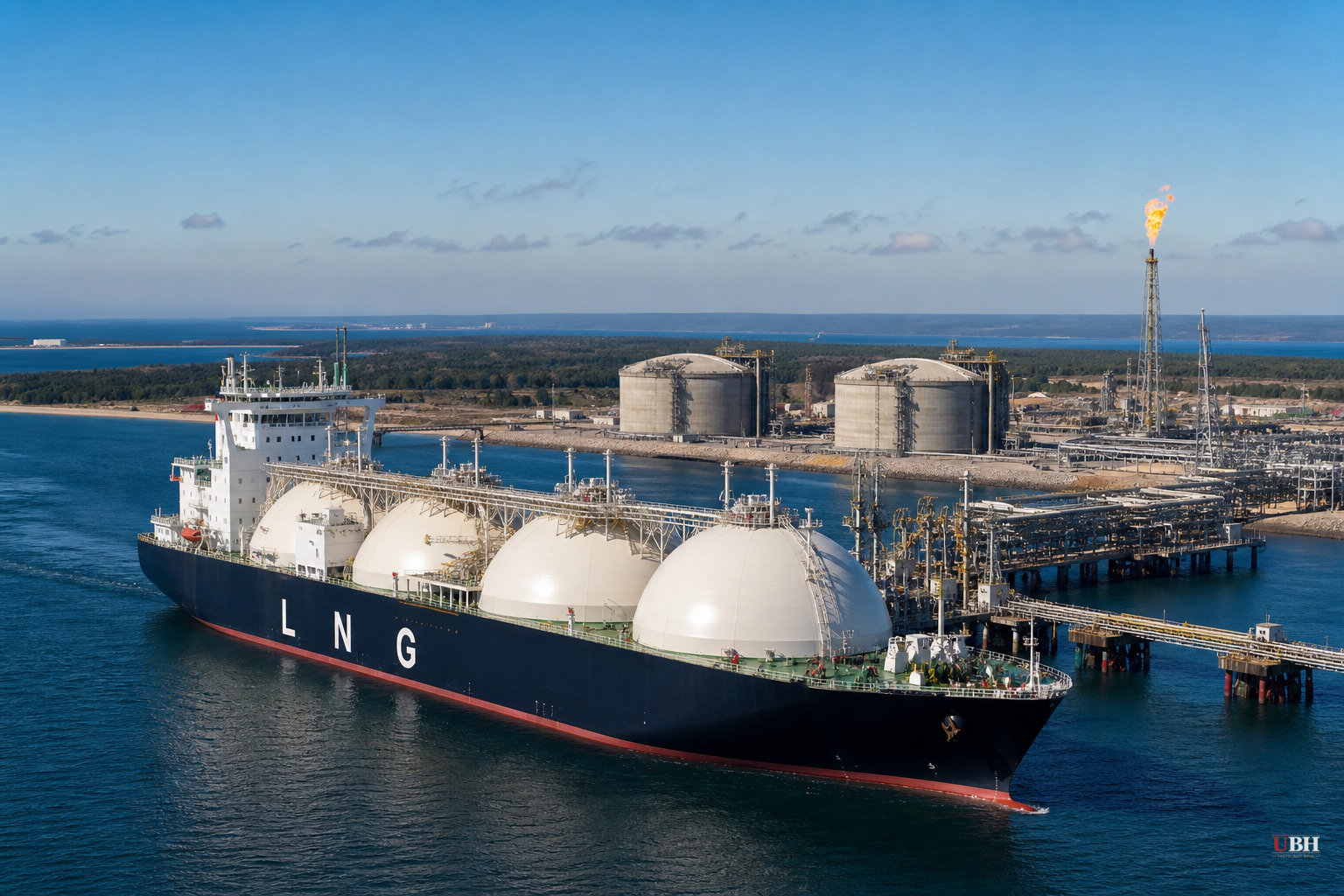 US Shale Gas Drove Record Global LNG Trade in 2025, India Became Top Long-Term Buyer