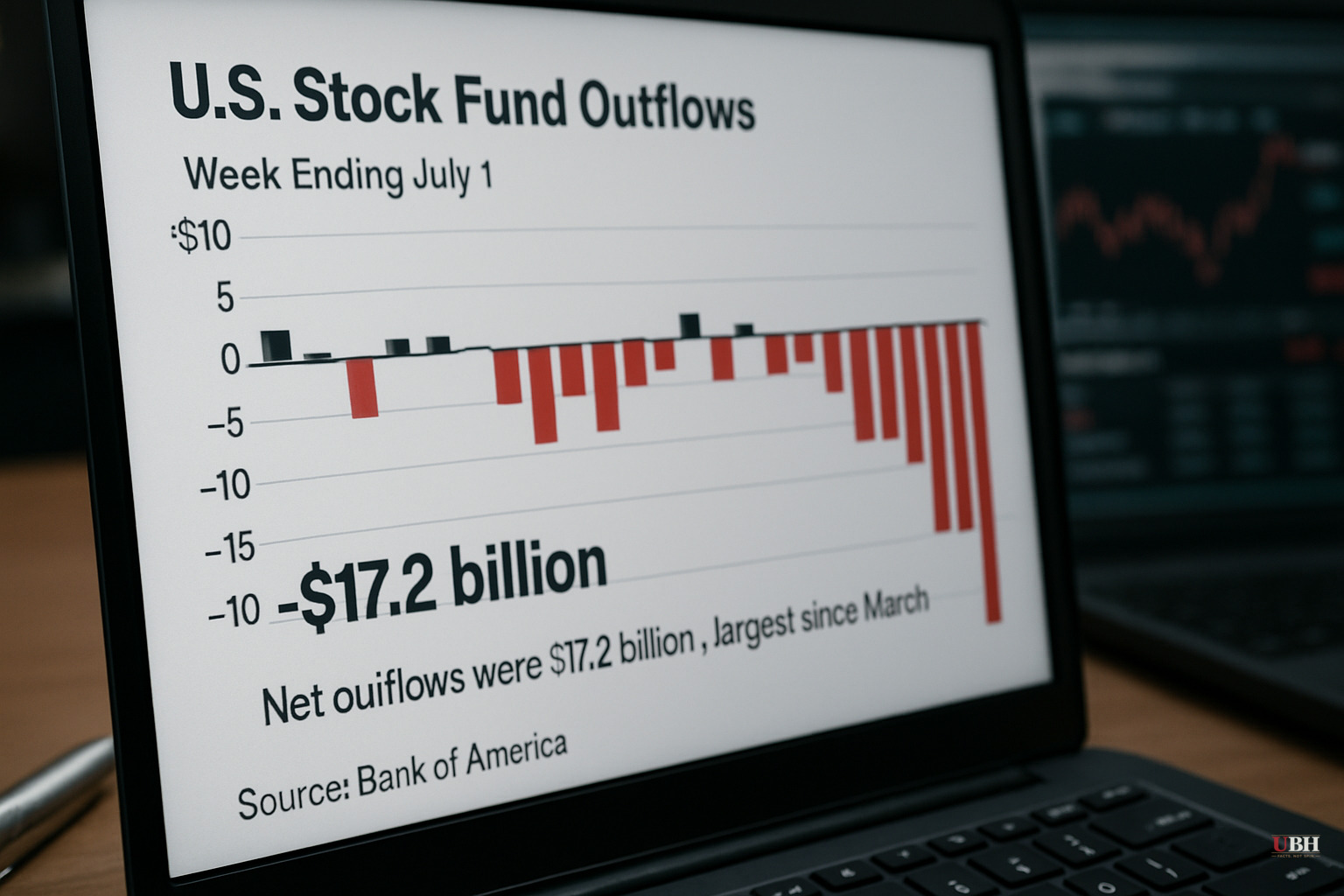 U.S. Stock Funds Posted $17.2 Billion in Outflows for the Week Ending July 1, the Largest Since March
