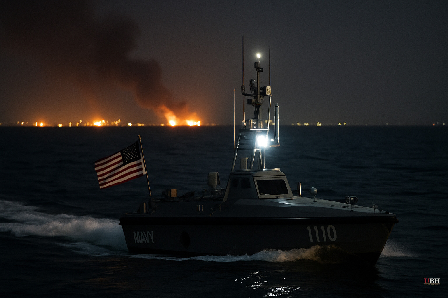 U.S. Strikes Iran After Apache Shootdown — A Navy Robot Boat Made the Rescue, and the 'Days Away' Deal Just Got Further Away