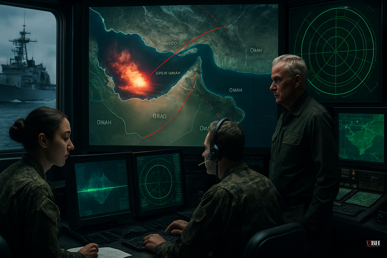 U.S. Strikes Qeshm Island, Iran Fires Back Across the Gulf — Oman Now in the Crosshairs Too