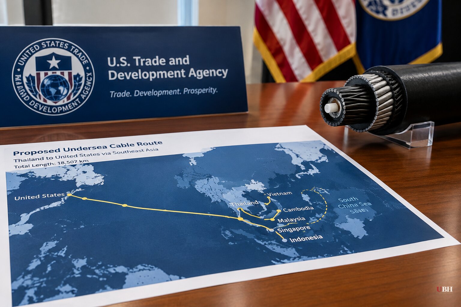 US Trade Agency Funds Study for New Undersea Cable That Skips the South China Sea