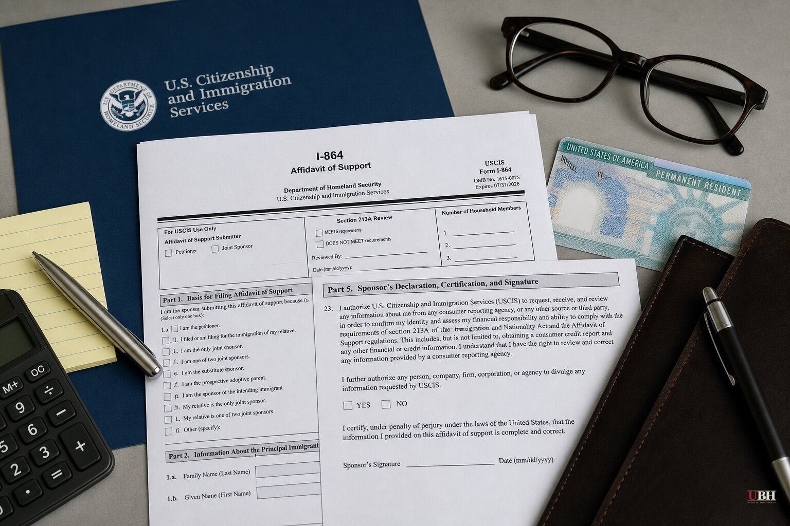 USCIS Adds Credit-Check Authorization to Green Card Sponsor Form, Effective With No Grace Period
