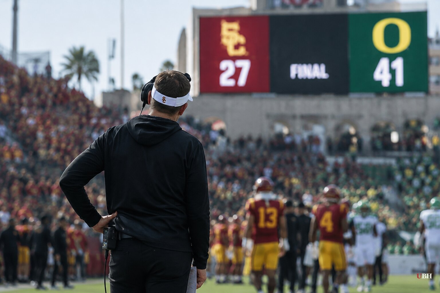 USC's Lincoln Riley Faces Job Speculation After Oregon Loss and Fallout From Targeting Hit on Dante Moore