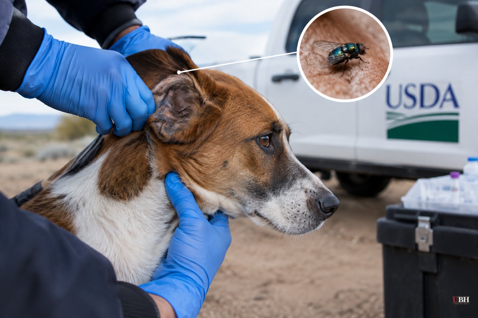 USDA Confirms Screwworm in Arizona Dog, Third State With a U.S. Case
