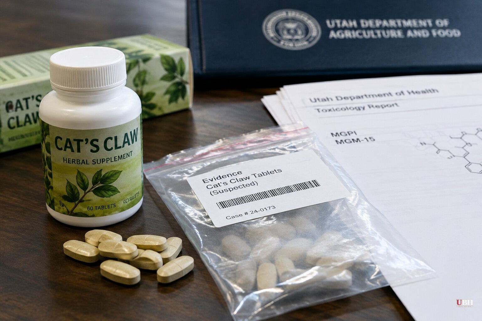 Utah officials link four deaths to semi-synthetic kratom compounds in products labeled 'cat's claw'