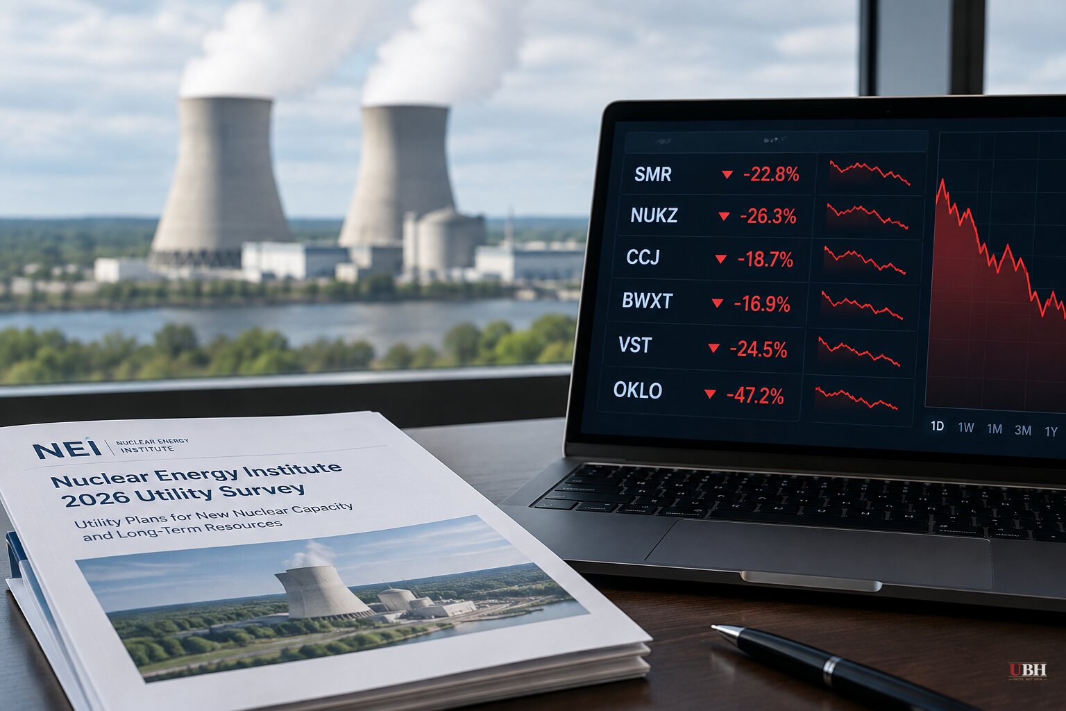 Utilities Plan 33 Gigawatts of New Nuclear Capacity While Wall Street Sells Off Nuclear Stocks
