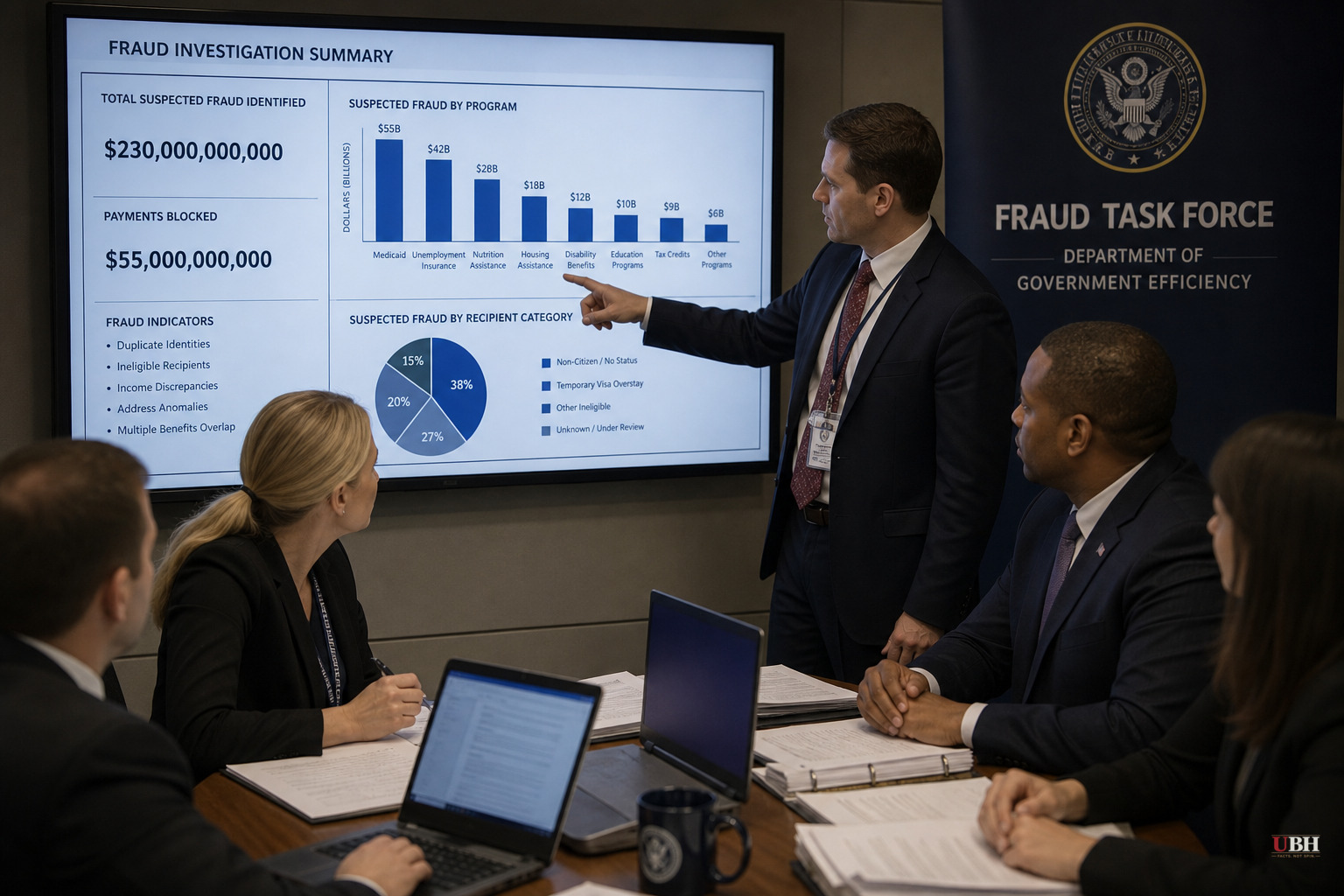 Vance Says Federal Investigators Have Found $230 Billion in Fraud, Points to Pattern Within Migrant Communities