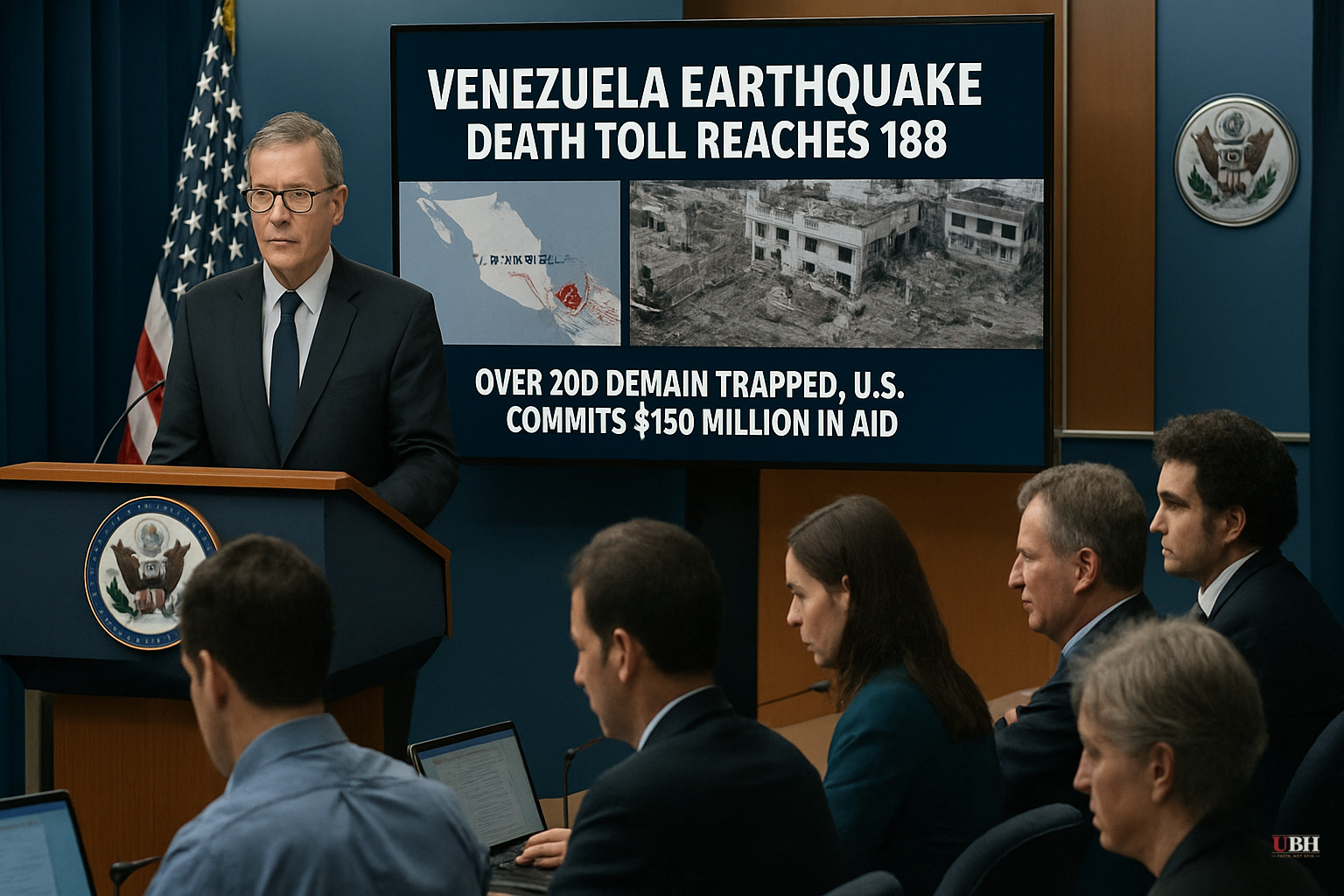 Venezuela Earthquake Death Toll Reaches 188 as Over 200 Remain Trapped, U.S. Commits $150 Million in Aid