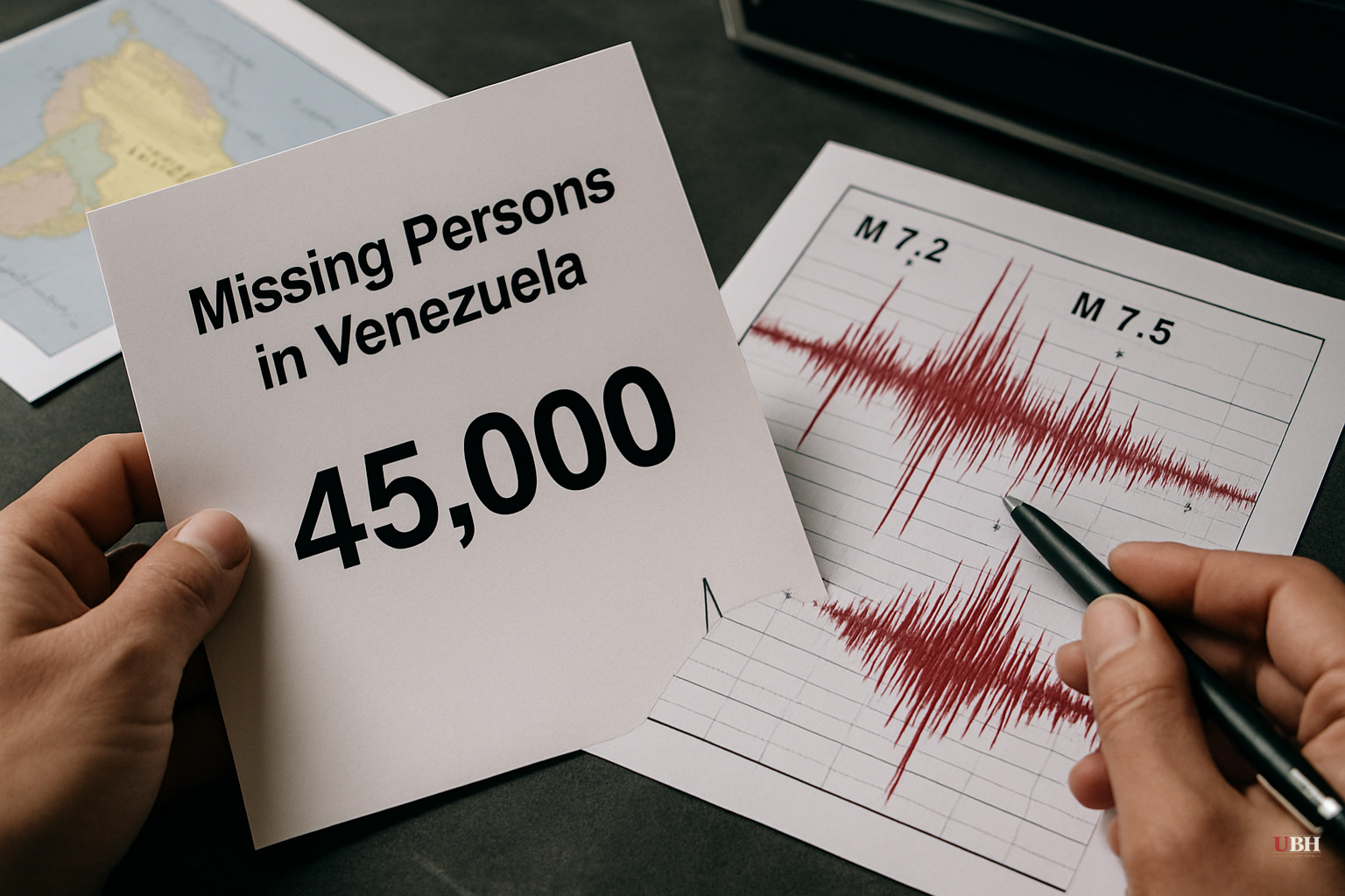 Venezuela Missing Persons Count Hits 45,000 on Independent Platform as Seismic Doublet Science Explains the Double Strike