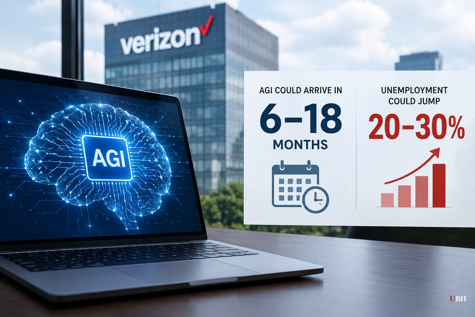 Verizon CEO Dan Schulman Predicts AGI in 18 Months, Warns Unemployment Could Jump 20-30%
