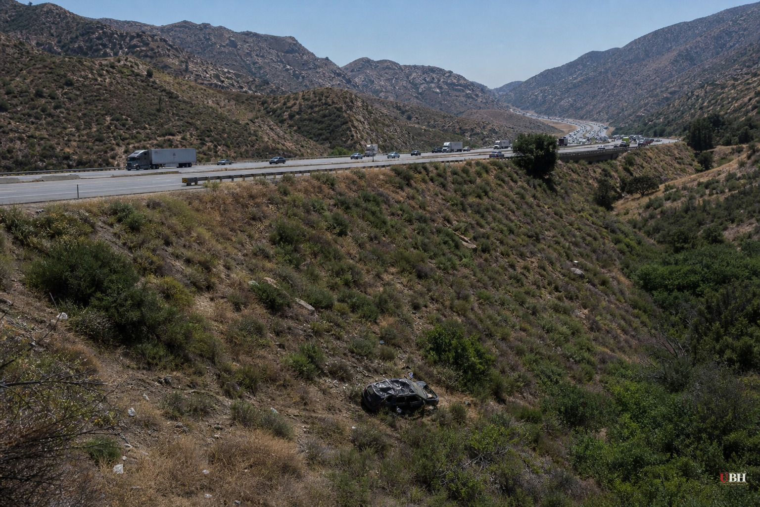 Victorville College Basketball Player, 20, Dies After Car Plunges 80 Feet Off I-15 in Cajon Pass