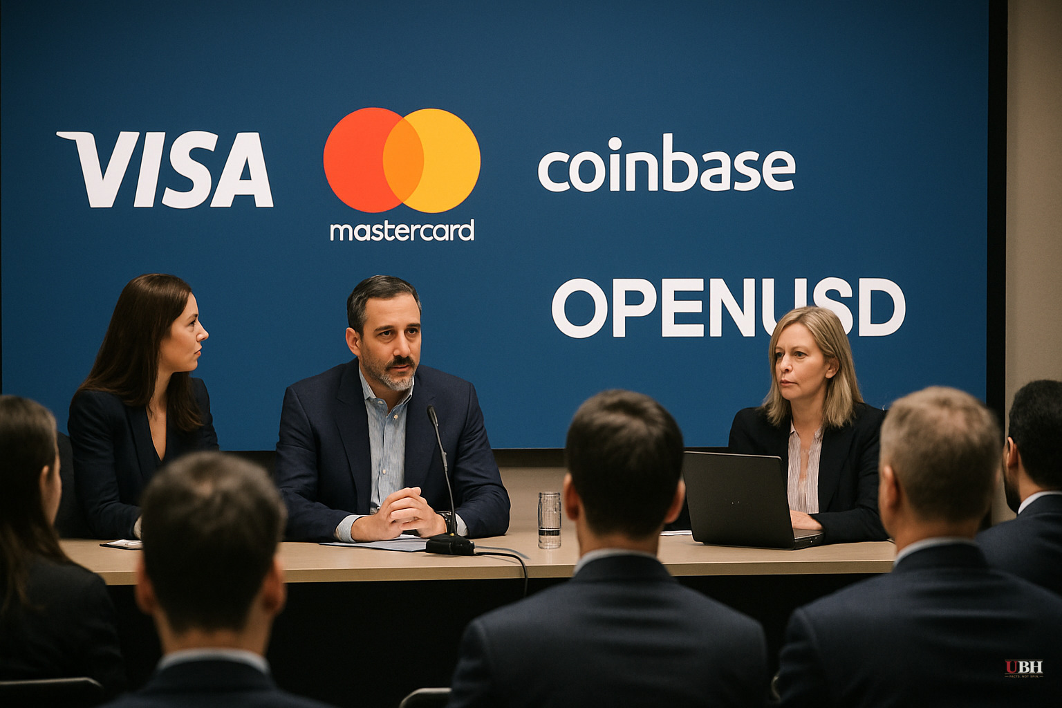 Visa, Mastercard, Coinbase and 140 Partners Launch Open USD Stablecoin, Targeting Circle's Revenue Model