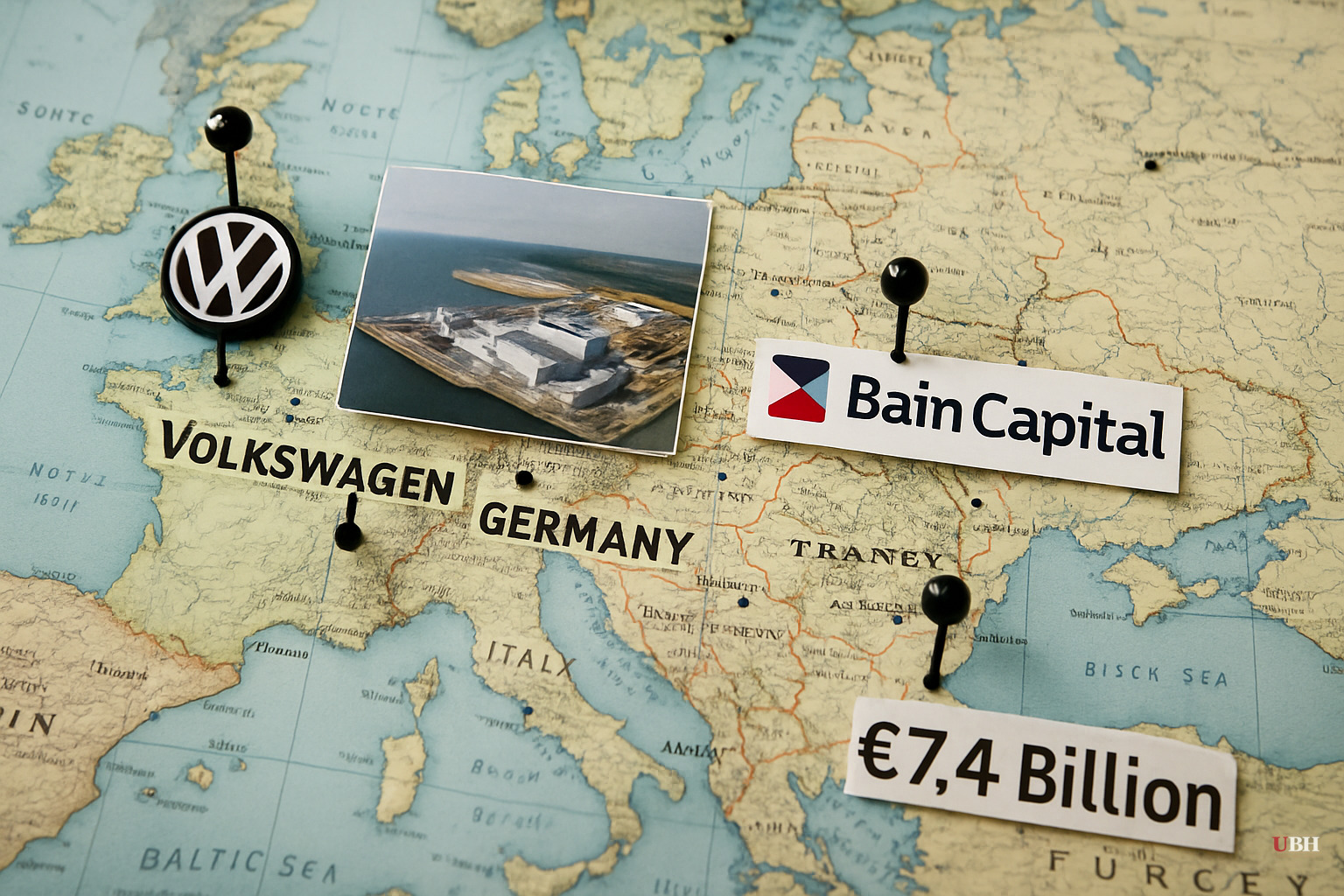 Volkswagen Sells 51% of Everllence to Bain Capital for €7.4 Billion