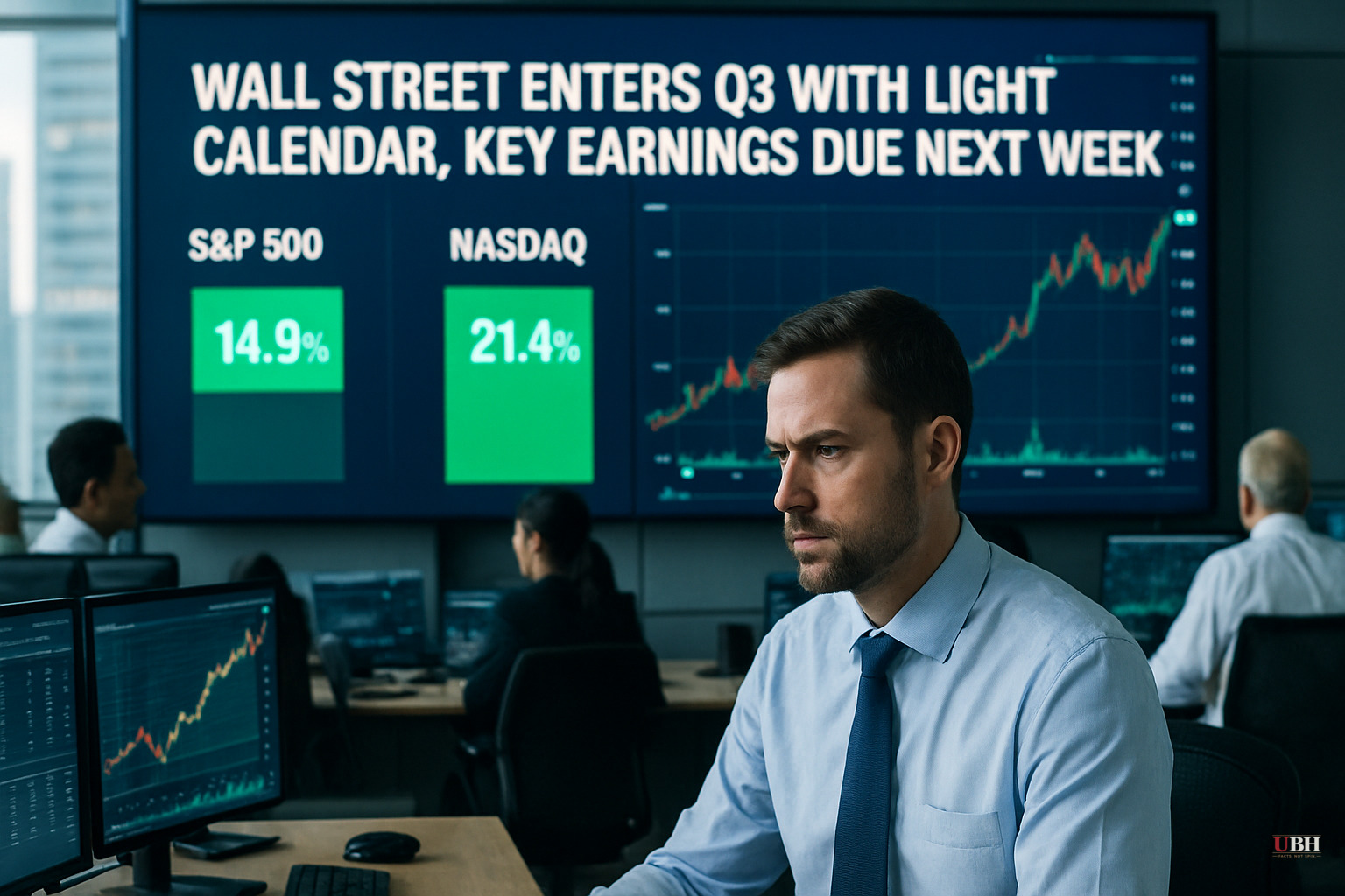 Wall Street Enters Q3 With Light Calendar, Key Earnings Due Next Week