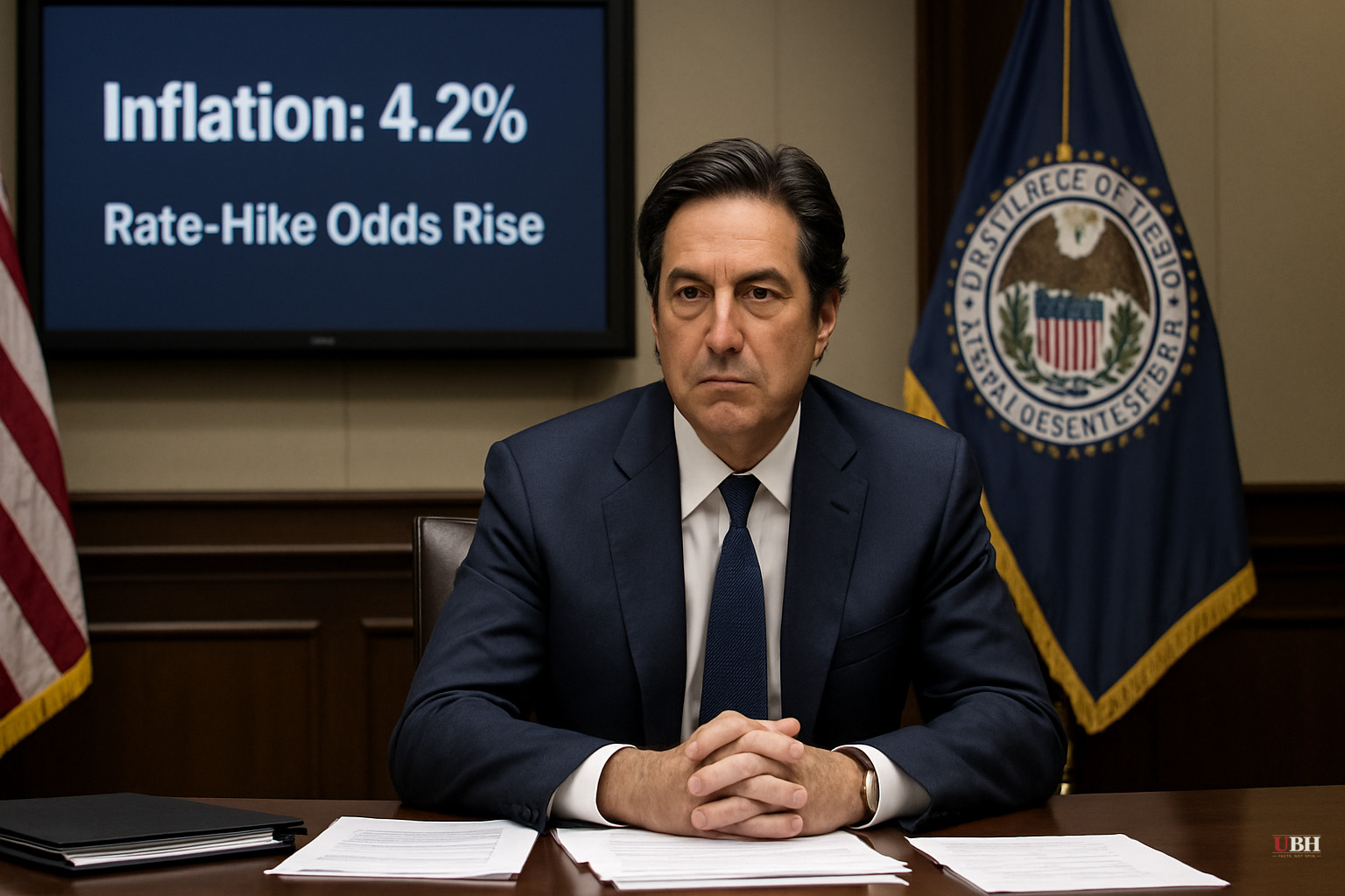 Warsh Faces His First FOMC Test This Week as Inflation Hits 4.2 Percent and Rate-Hike Odds Rise