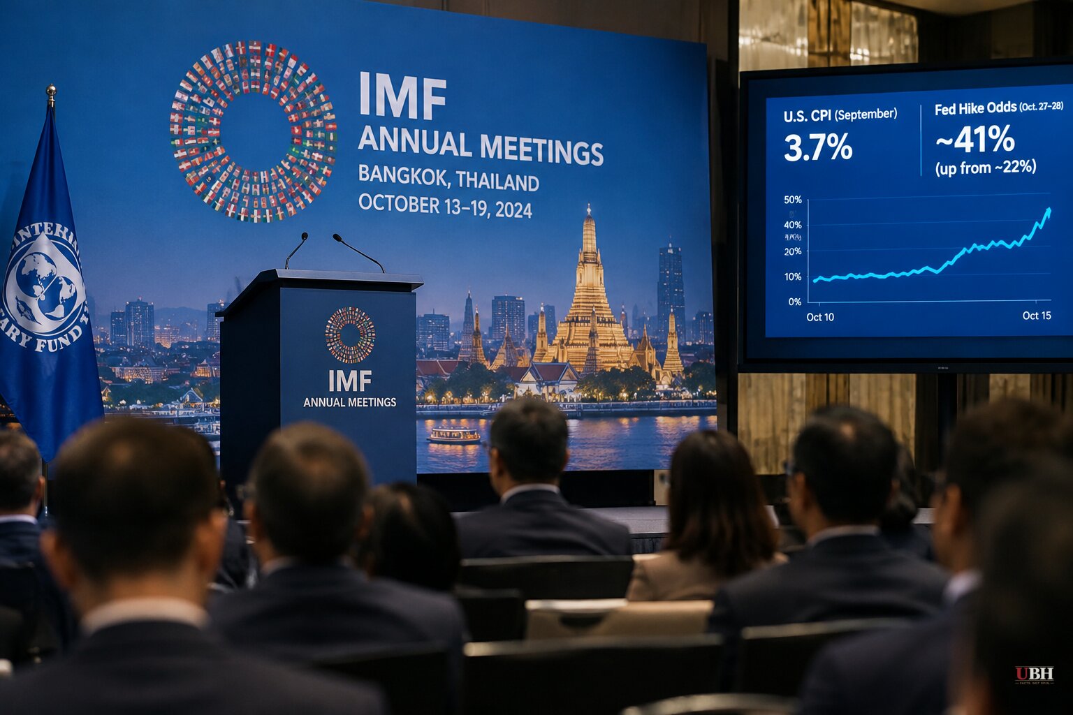 Warsh Speaks in Bangkok Before Fed Blackout With October Hike Odds Near 40% After 3.7% CPI