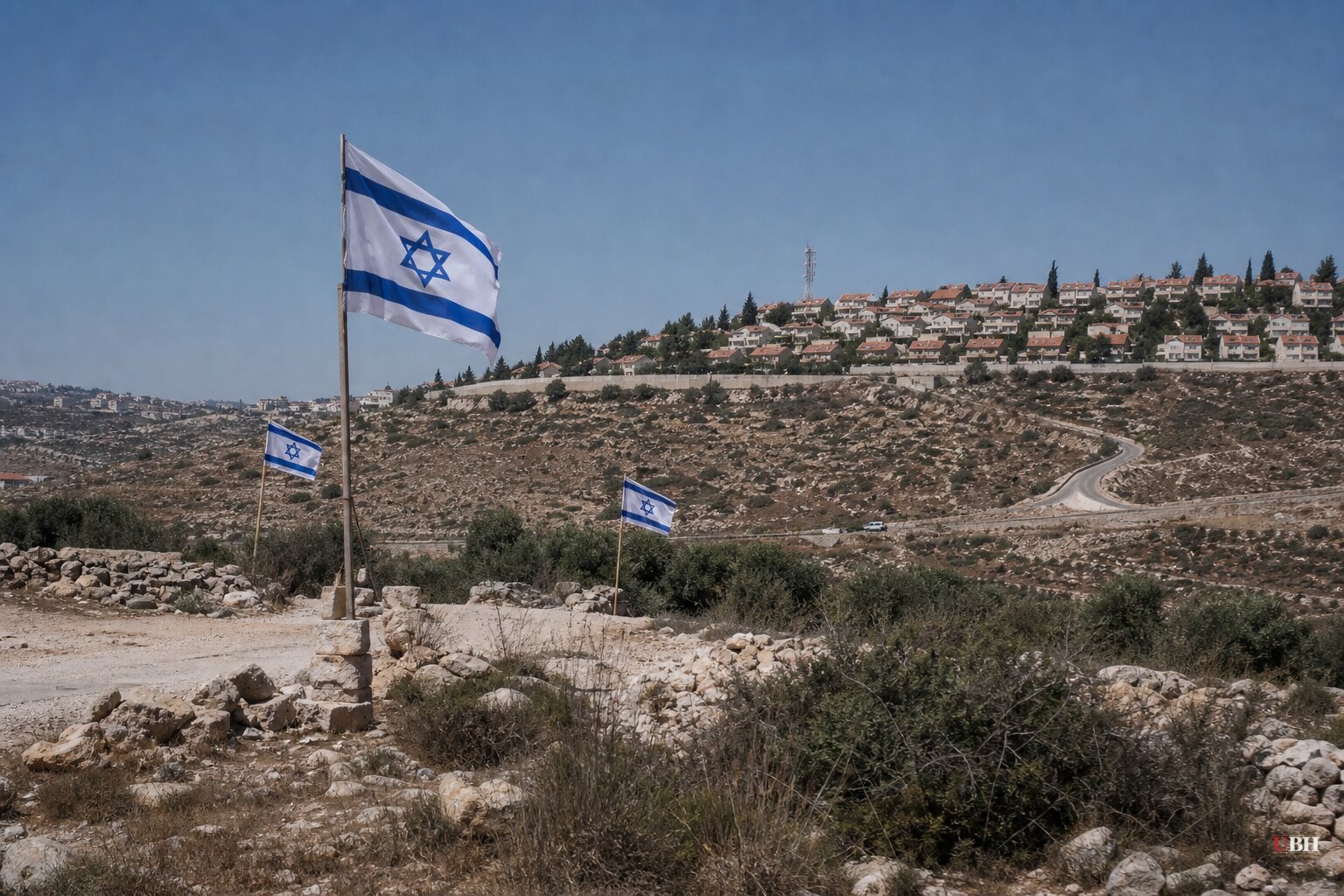 West Bank Flags: Palestinian Researchers Say Settler Displays Are a Deliberate Land-Control Tactic