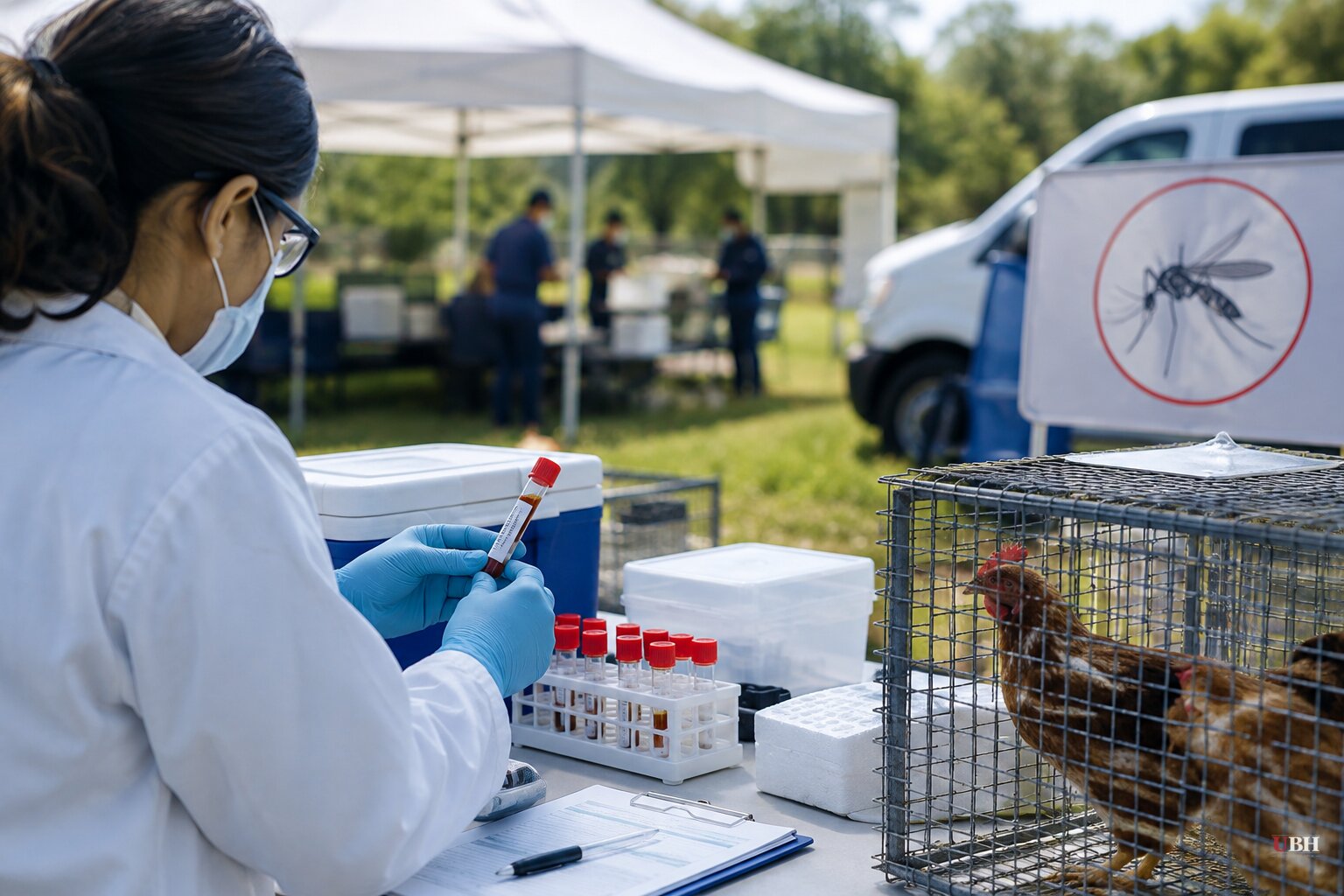 West Nile Cases Top 400 Nationwide as Sentinel Chickens Flag Outbreaks in Alabama, Florida and Illinois
