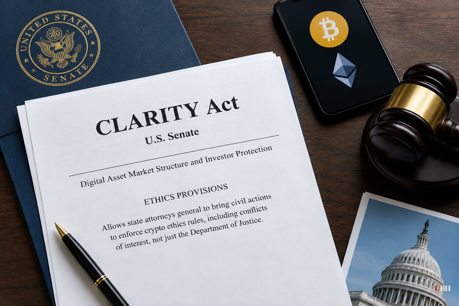 White House Agrees to Let State AGs Enforce Crypto Ethics Rules Ahead of Tuesday's Clarity Act Vote