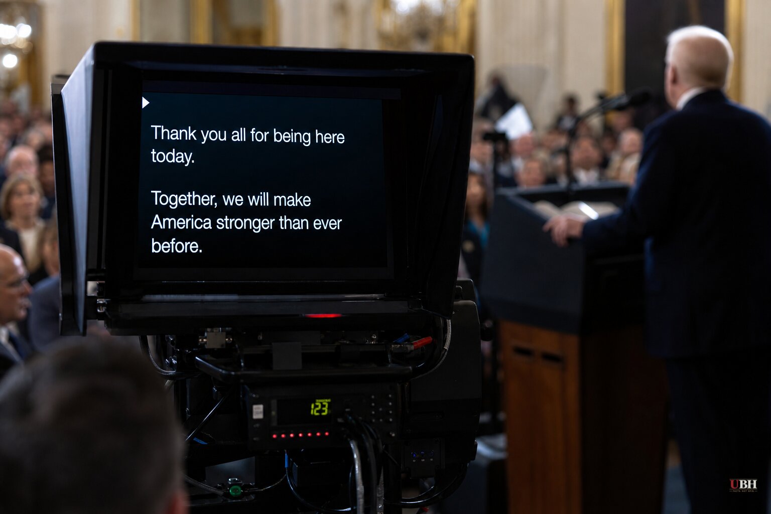 White House Teleprompter Operator Ordered to Pay $172,539 for Betting on Trump's Speech Words