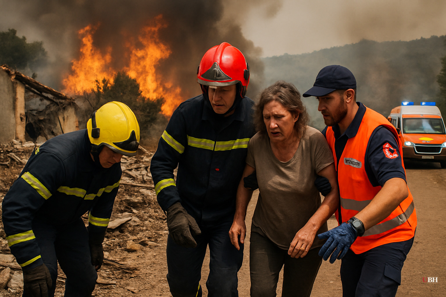 Wildfire Near Perpignan Evacuates 10,000, Shuts Down Tour de France Finale Approach as Europe's Third Heatwave of 2026 Builds