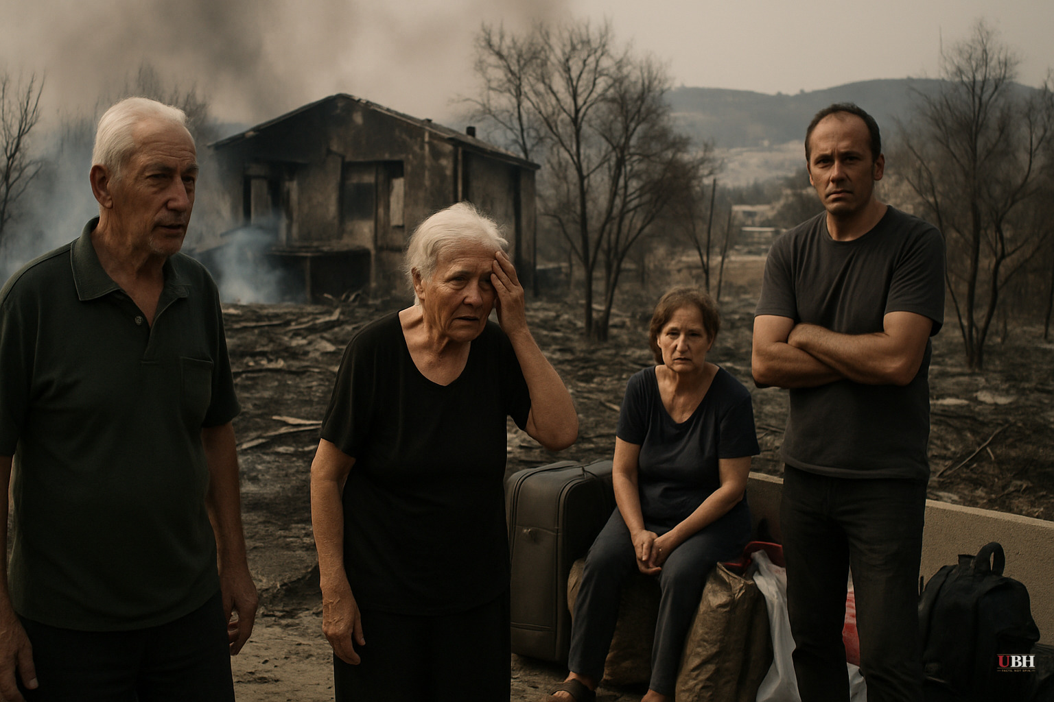 Wildfires Kill Two Near Thessaloniki, Displace Thousands. A Suspect Has Been Arrested in a Second Blaze.