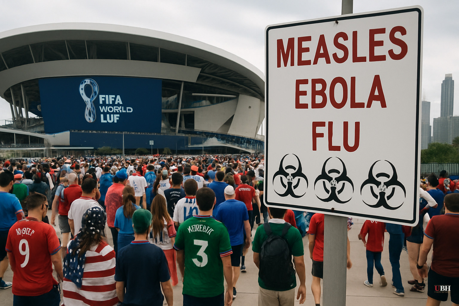 World Cup Opens With 6.5 Million Fans Converging on 16 Cities. Public Health Officials Say Measles, Flu, and an Active Ebola Outbreak Are the Threats to Watch.