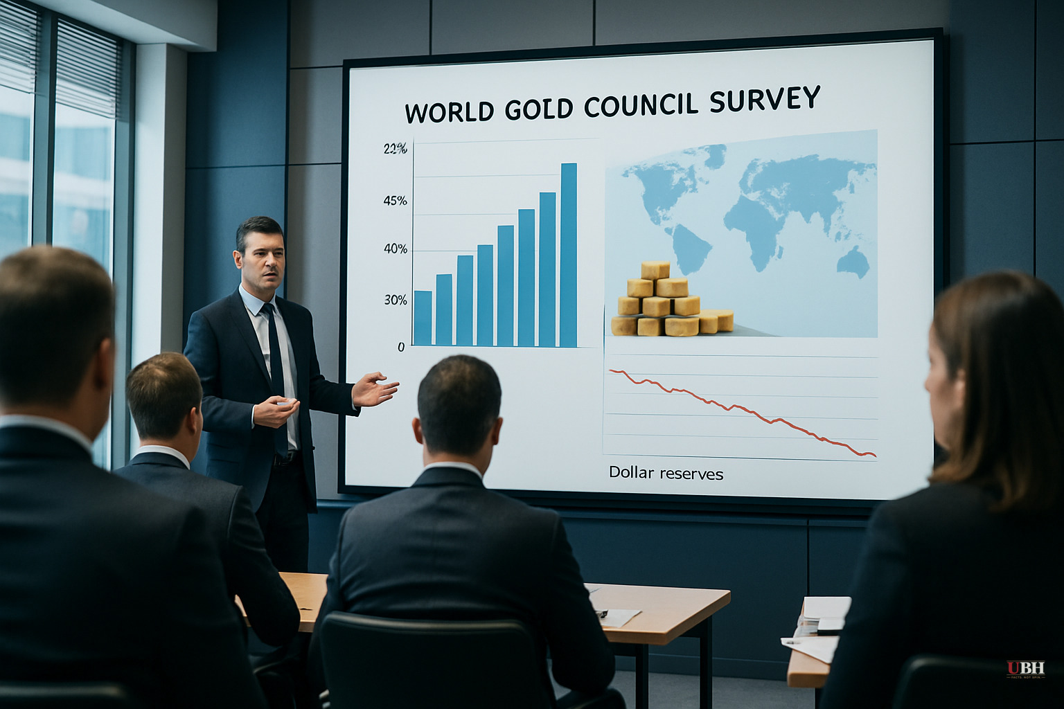 World Gold Council Survey: Record 45% of Central Banks Plan to Add Gold as Dollar's Reserve Share Faces Long Decline