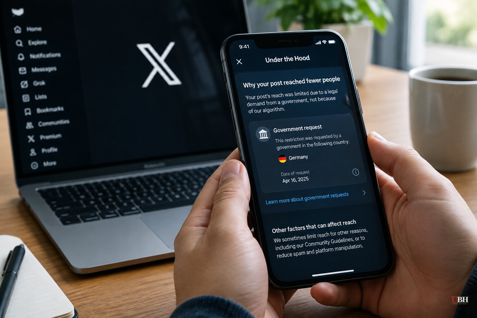 X Now Discloses When Governments Force It to Restrict Your Posts