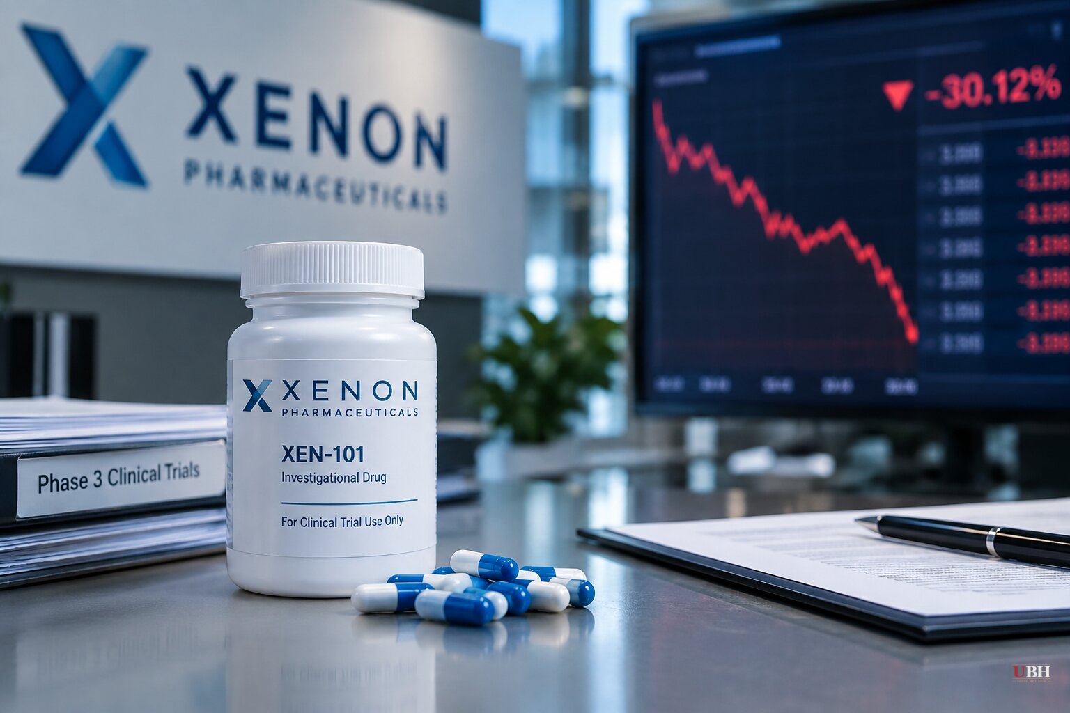 Xenon Pharmaceuticals Halts New Enrollment in Depression Drug Trials After Psychosis Cases, Stock Drops 30%