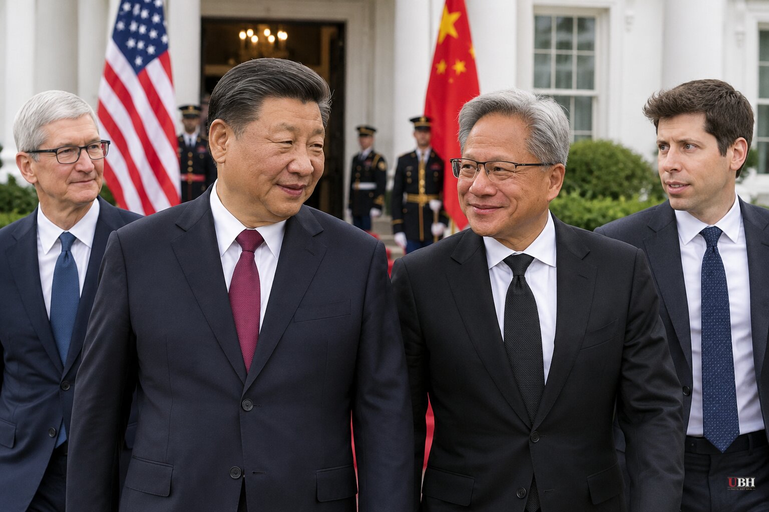 Xi Jinping's White House State Dinner Set for Sept. 24: Tim Cook, Sam Altman, Jensen Huang on Guest List