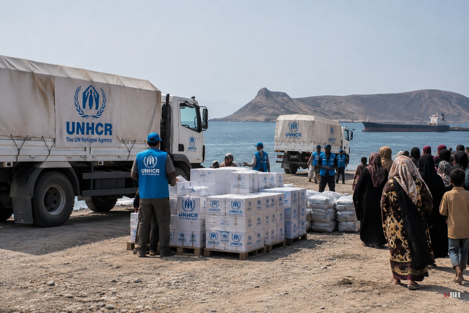 Yemen Displacement Nears 50,000 as Houthis Hold Seized Red Sea Island, Iraq Opens Drone Probe