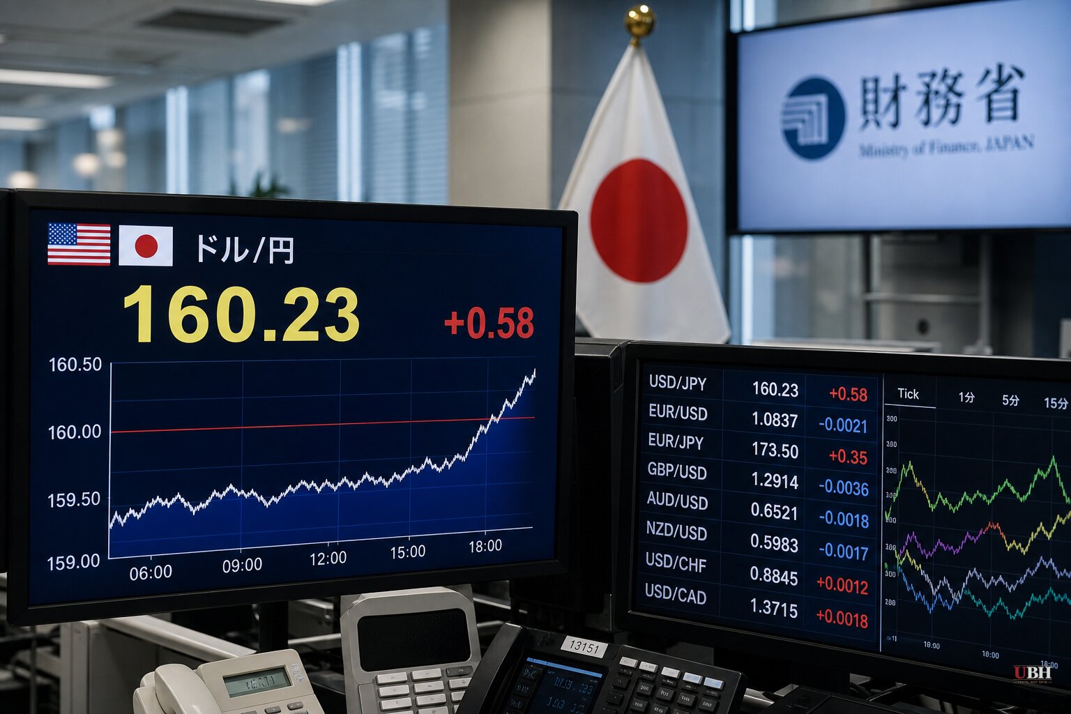 Yen Breaches ¥160 Again as Fed Chair Warsh's Rate-Hike Warning Erodes Japan's Intervention Gains
