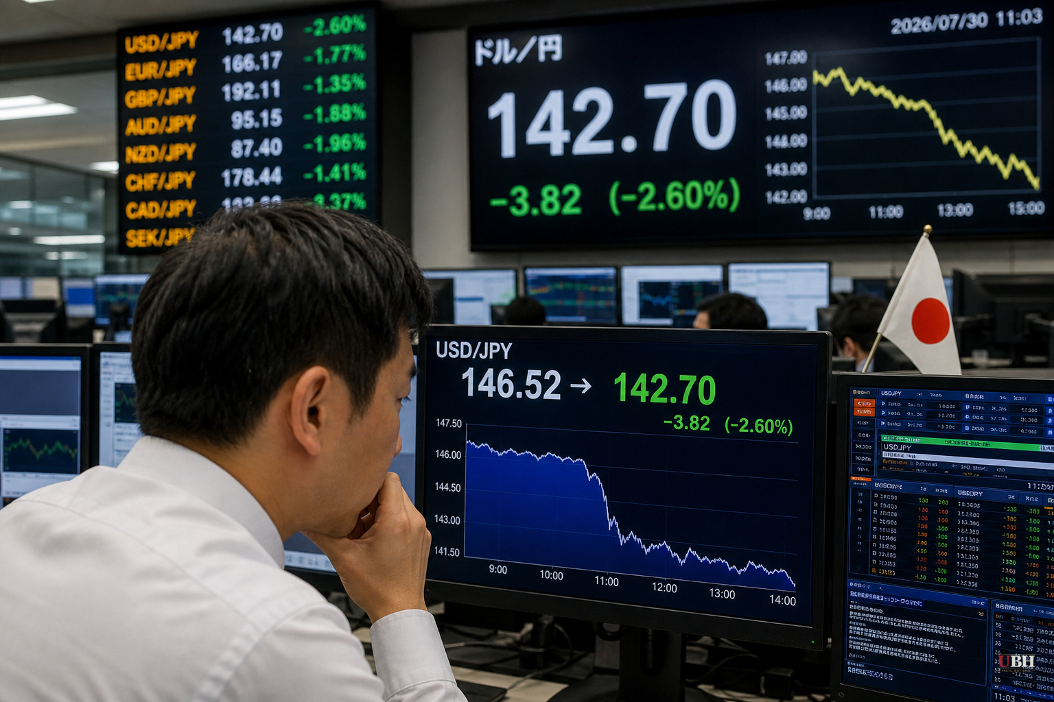 Yen Jumps 2.6% in Minutes, Traders Bet Japan Intervened Again