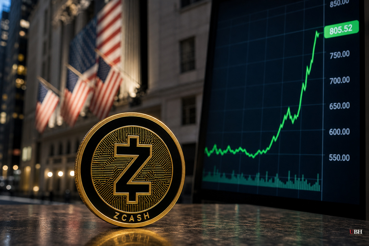 Zcash Jumps Over 40% to Top $800 as Grayscale Pushes ETF Filing and DCG Weighs $162 Million Contribution