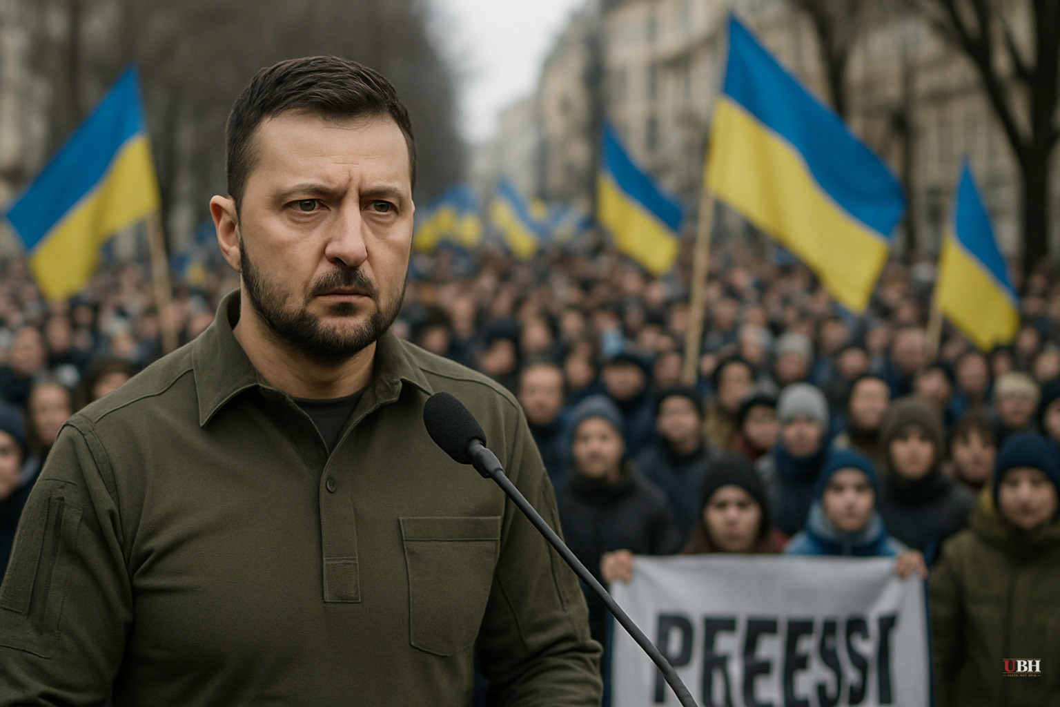 Zelenskyy Fires Defense Minister Fedorov, Ukrainians Take to the Streets in Rare Wartime Protests