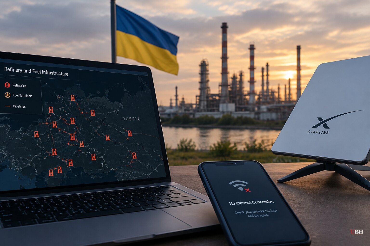 Zelenskyy Says Ukraine Will Keep Striking Russian Refineries as Starlink and Missile-Warning Problems Pile Up